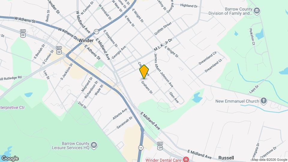 194 Graham St Map and Location Details