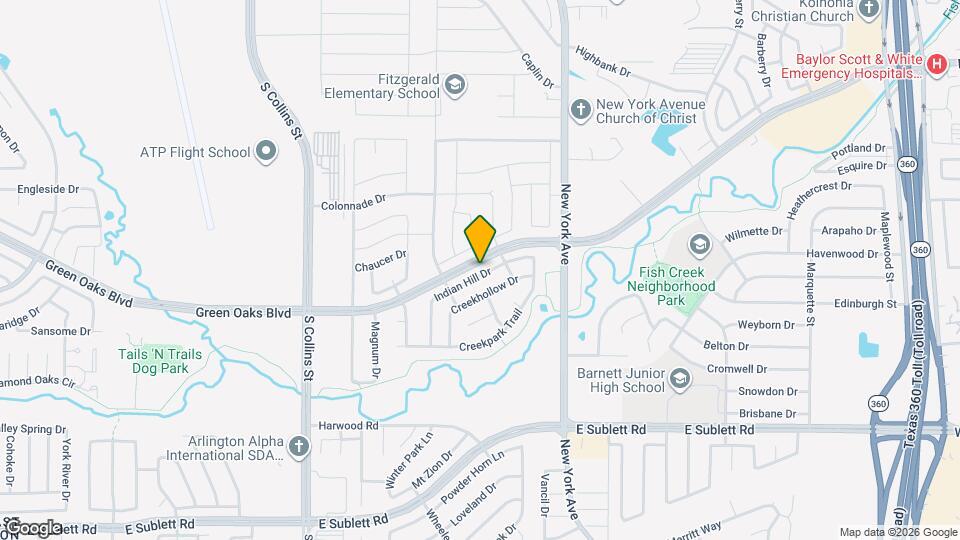 5628 Indian Hill Dr Map and Location Details
