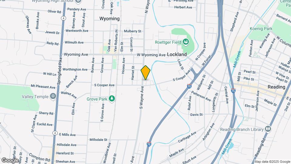 238 S Wayne Ave Mapa y Detalles de la Ubicación