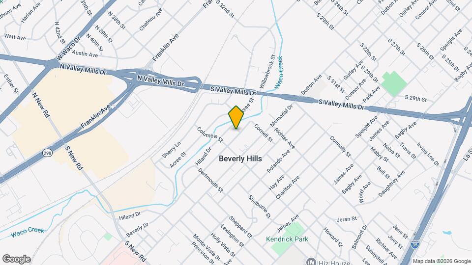 3709 Beverly Dr Map and Location Details