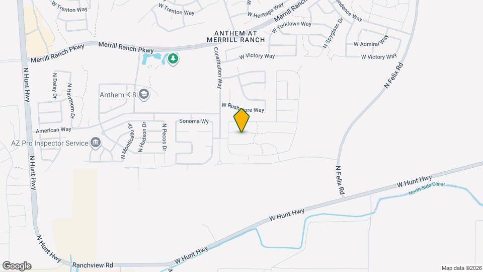 6645 W Pleasant Oak Ct Map and Location Details