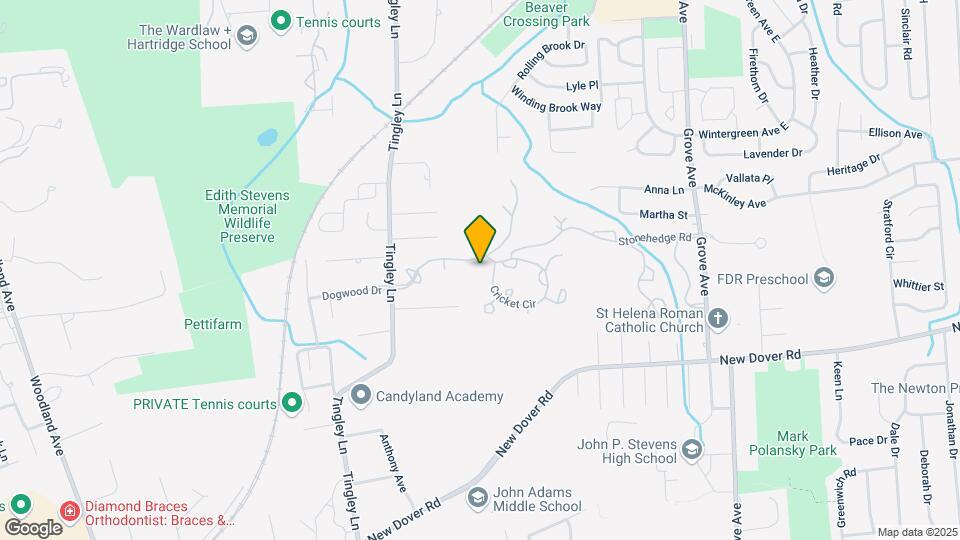 2401 Timber Oaks Rd Map and Location Details