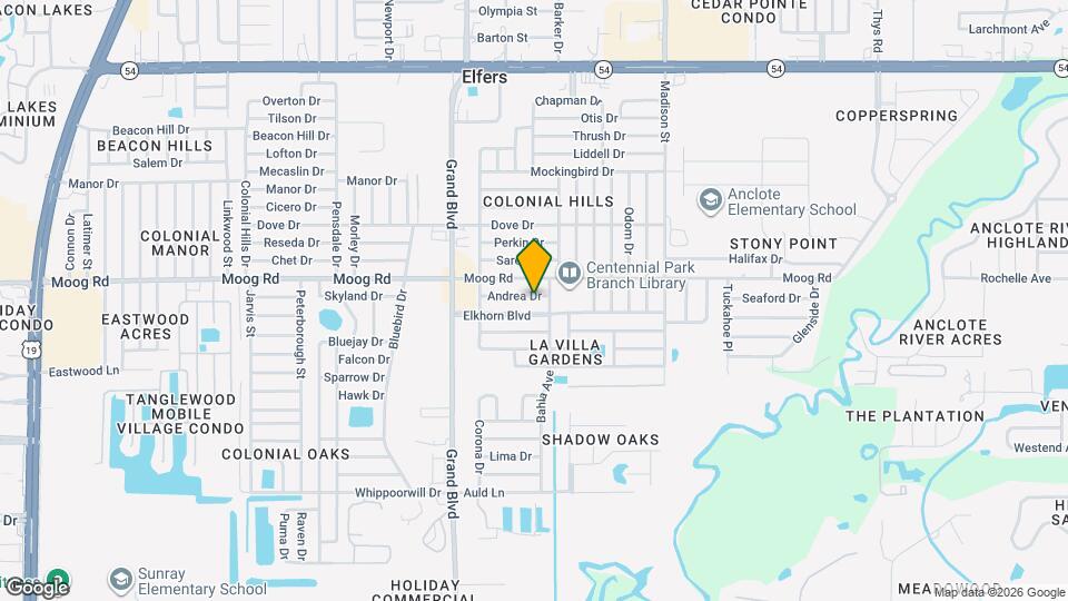 5652 Andrea Dr Map and Location Details