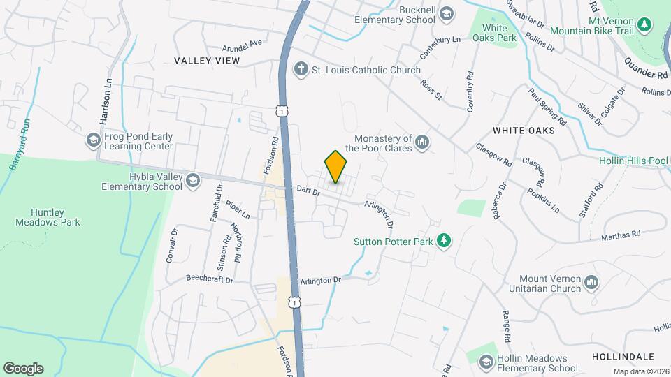 7302 Mountaineer Dr Map and Location Details