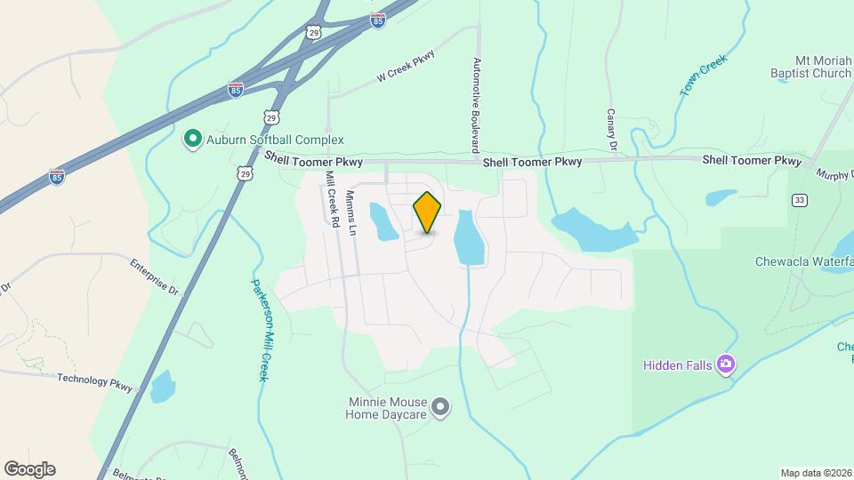 Beautiful Brick Home in Mimms Trail Map and Location Details