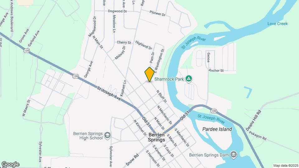 533 N Bluff St, Unit A Mapa y Detalles de la Ubicación