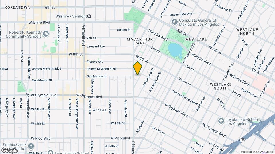 Carondelet Apartments Mapa y Detalles de la Ubicación