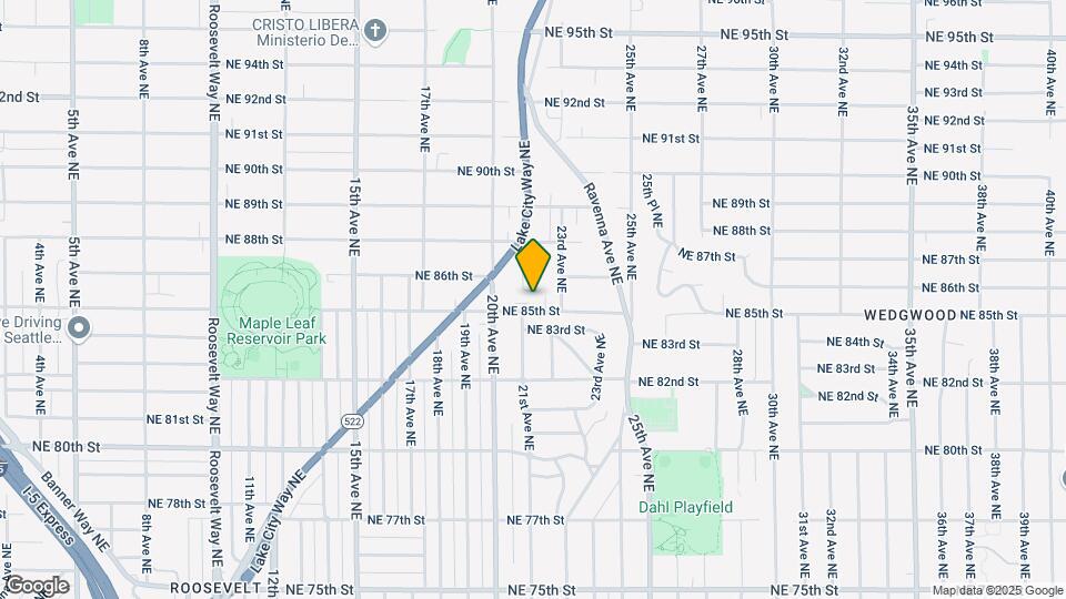 2106 NE 85th St Map and Location Details