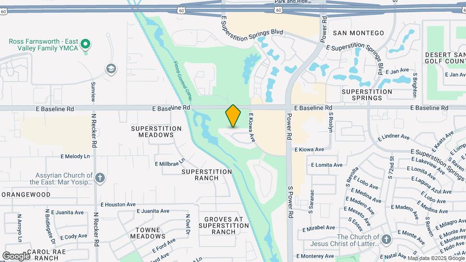 4632 E Harwell St Map and Location Details