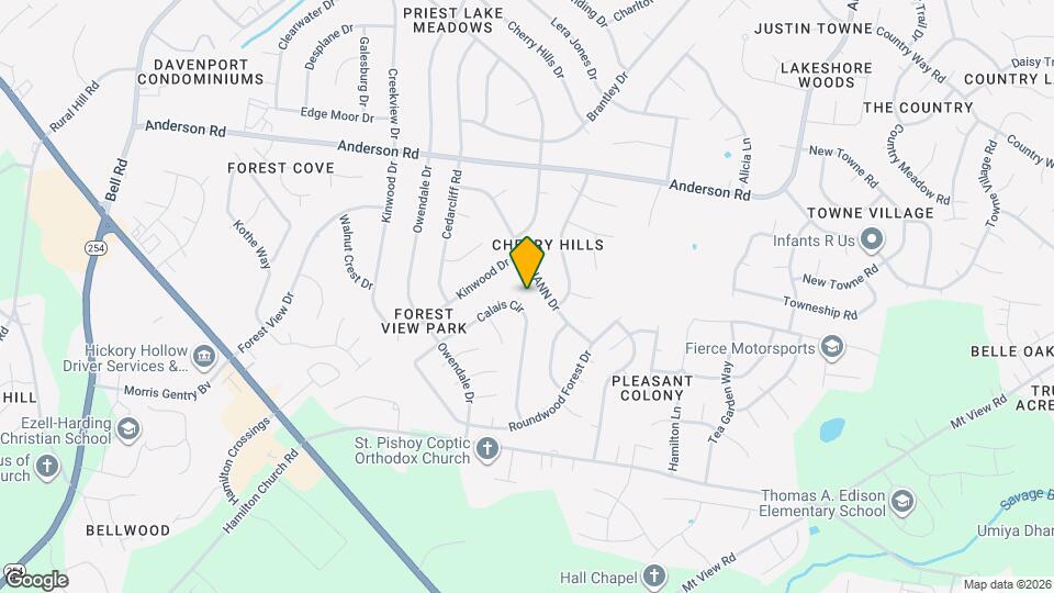 1304 Joust Ct Map and Location Details