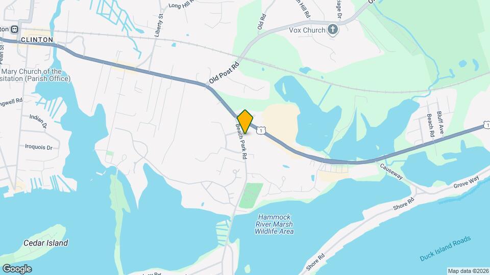 12 Beach Park Rd Map and Location Details