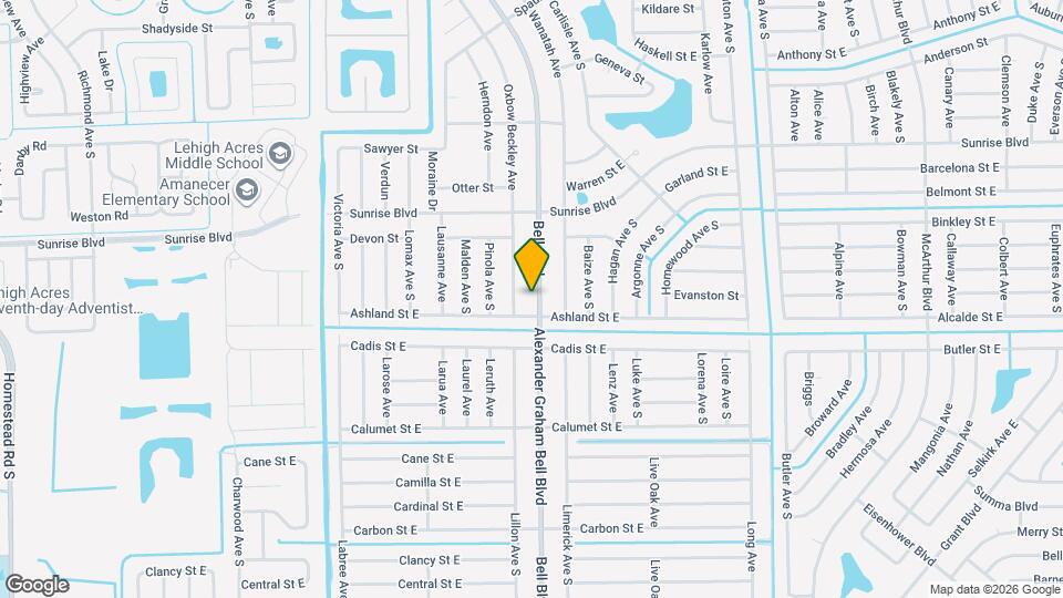232 Bell Blvd Mapa y Detalles de la Ubicación
