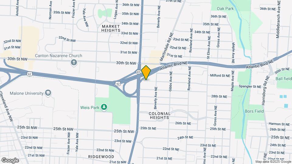 122 Spangler Rd NE Mapa y Detalles de la Ubicación
