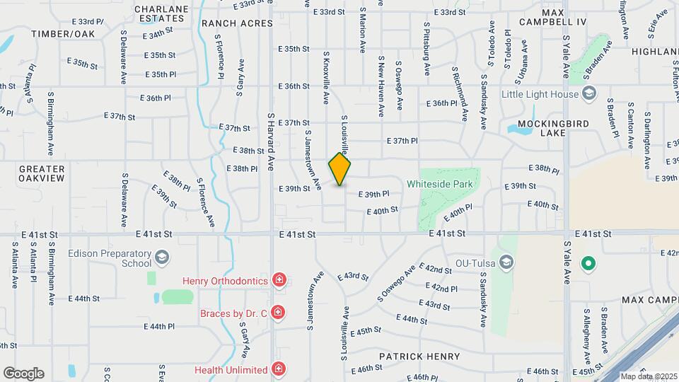 3926 S Louisville Ave Map and Location Details