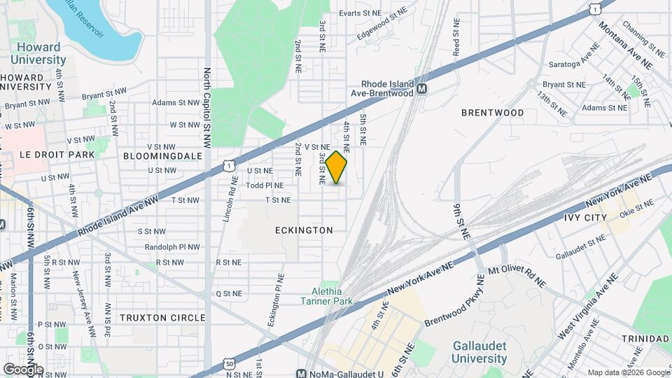 323 Todd Pl NE, Unit 1 Map and Location Details