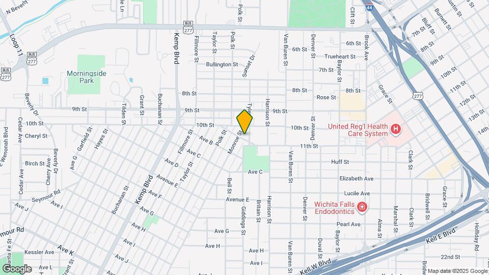 2104 Ave A Map and Location Details