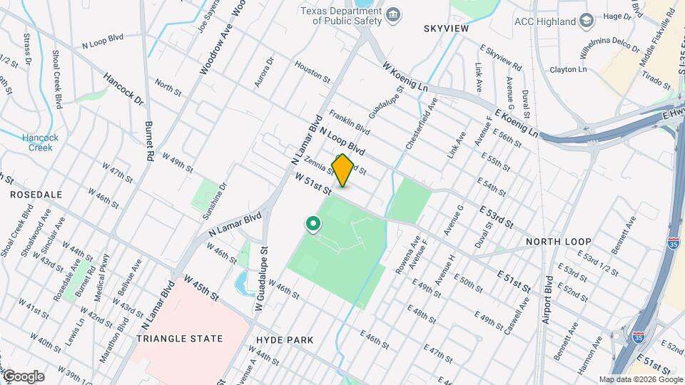 502 W 51st St Map and Location Details