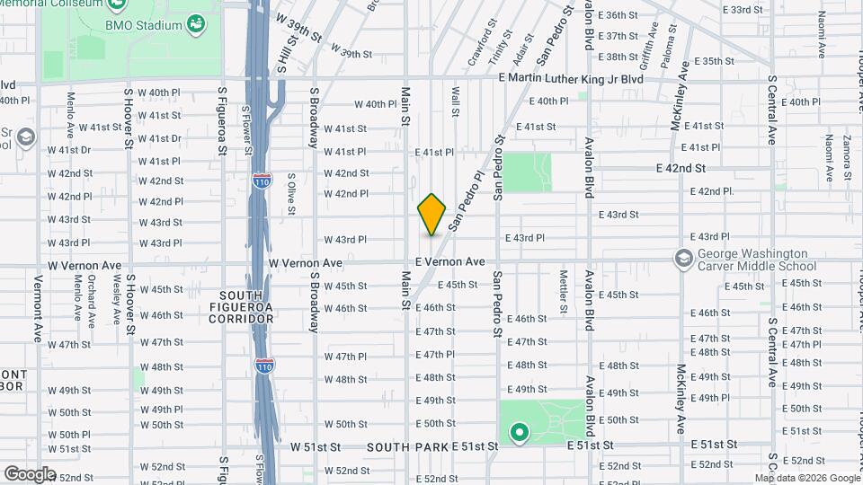 4348 Woodlawn Ave Map and Location Details