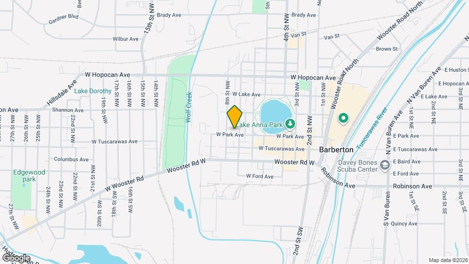 667 W Park Ave Mapa y Detalles de la Ubicación