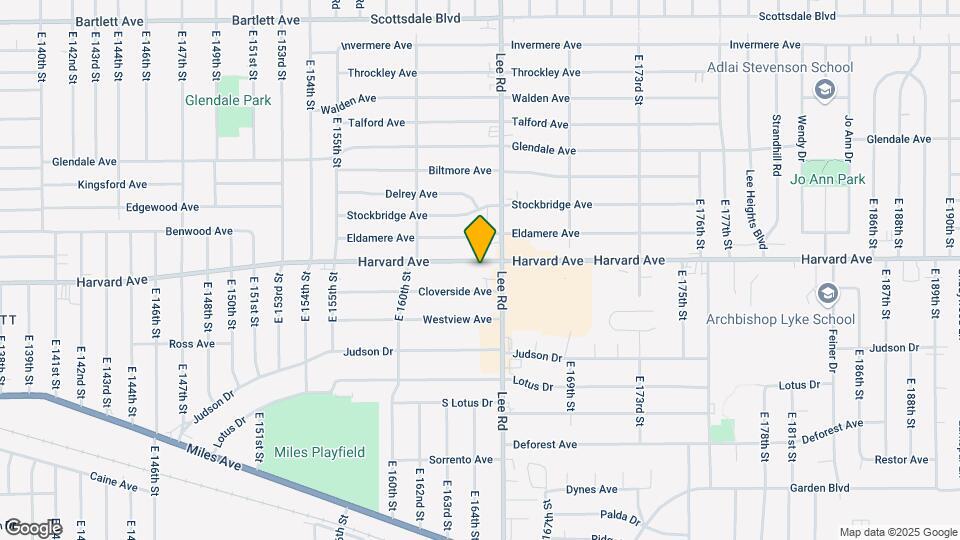 16406 Harvard Ave Map and Location Details