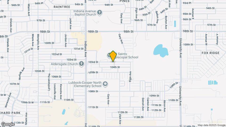 3101 103rd St Map and Location Details