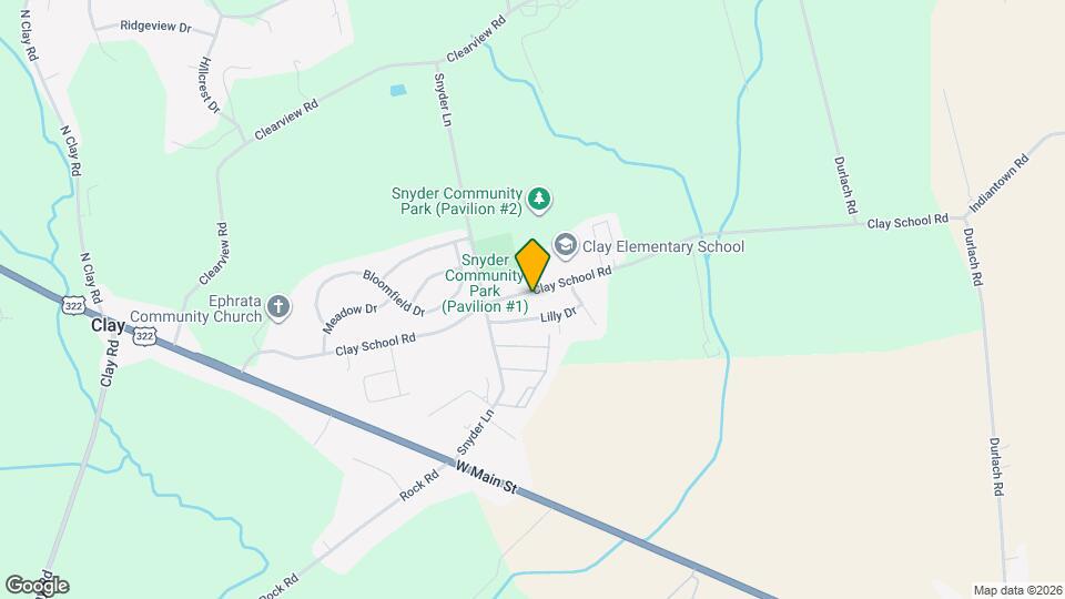 245 Clay School Rd Map and Location Details