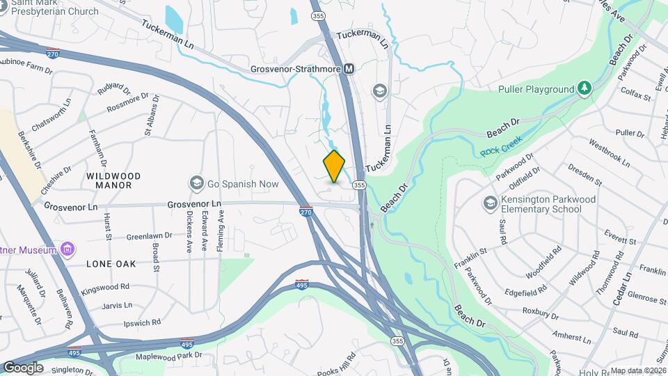 10101 Grosvenor Plz, Unit 714 Mapa y Detalles de la Ubicación