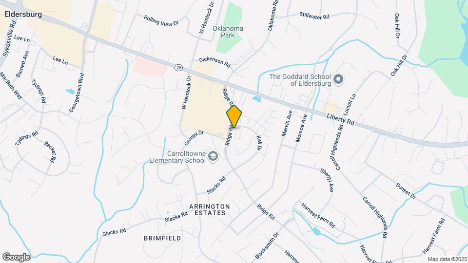 Carrolltowne Village Apartments Map and Location Details