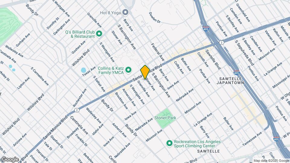 1519 Stoner Ave Map and Location Details