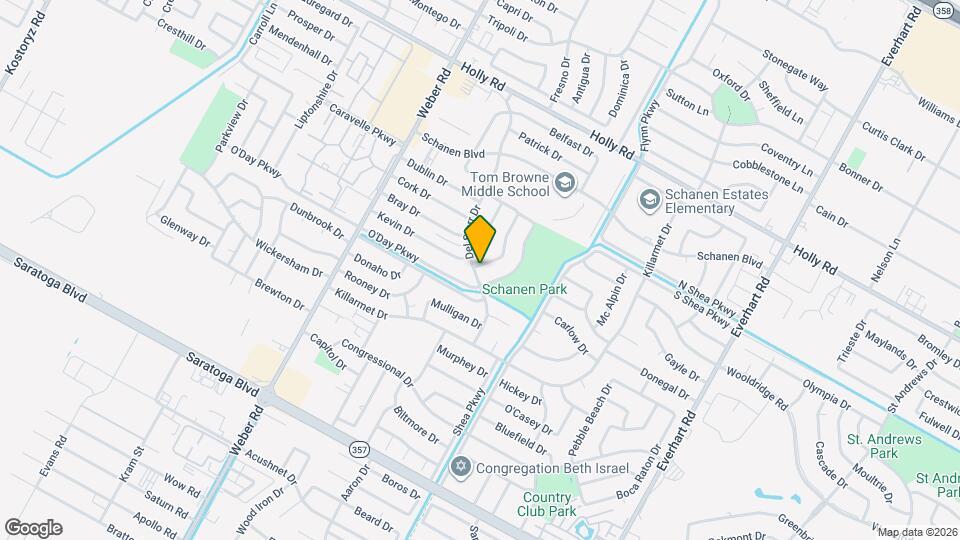 6022 Killarney Dr Map and Location Details