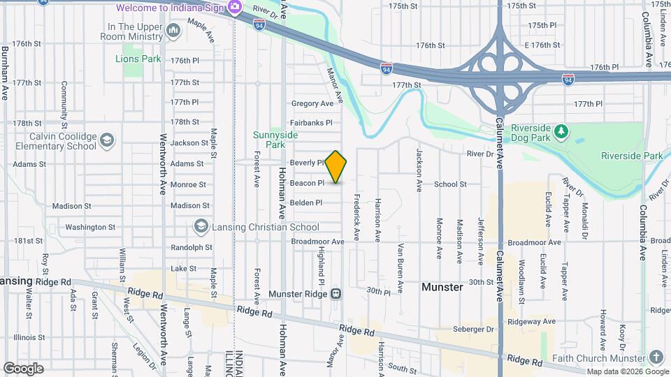 322 Beacon Pl Map and Location Details