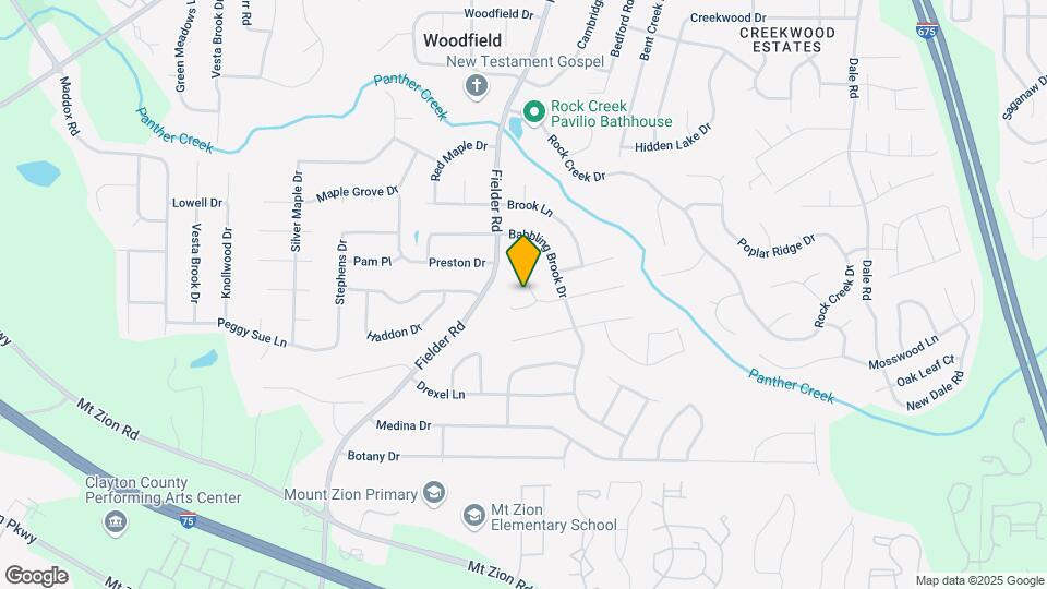 3047 Brook Hollow Dr Map and Location Details