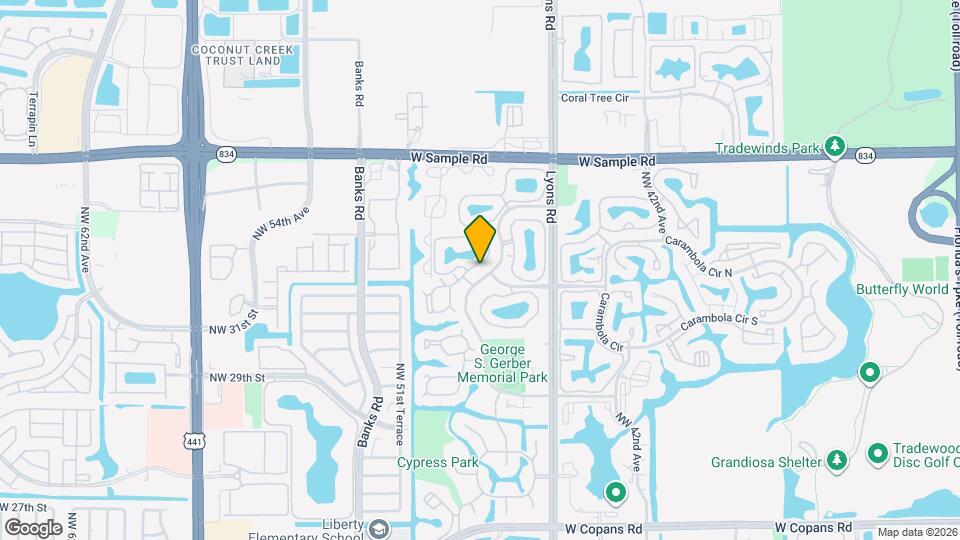3953 Cocoplum Cir Map and Location Details