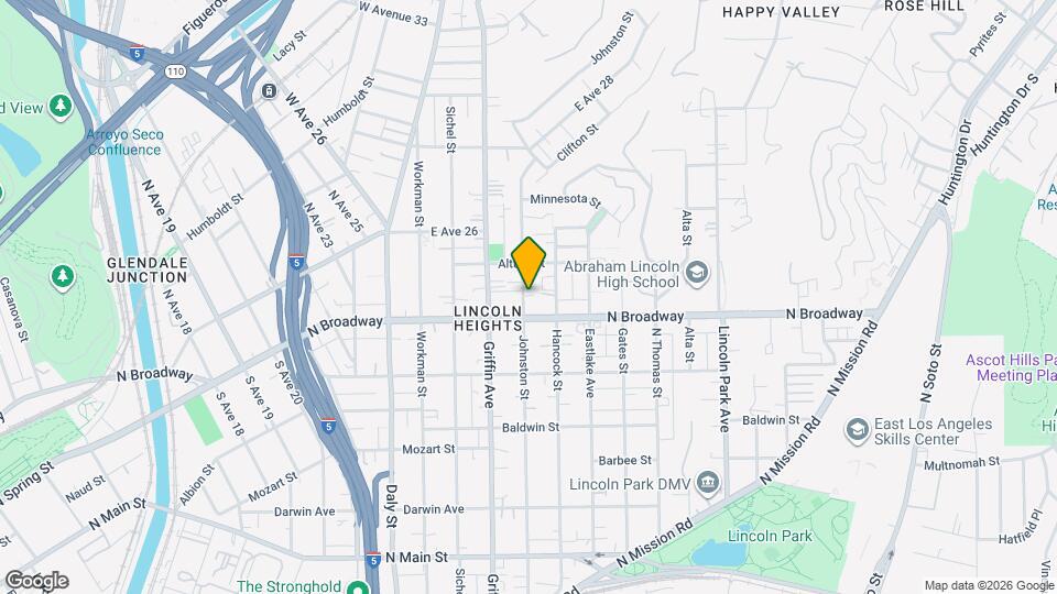 2414-2418 Johnston St Mapa y Detalles de la Ubicación