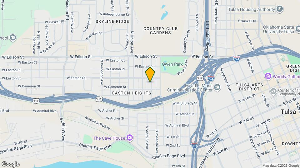 310 N Rosedale Ave Map and Location Details