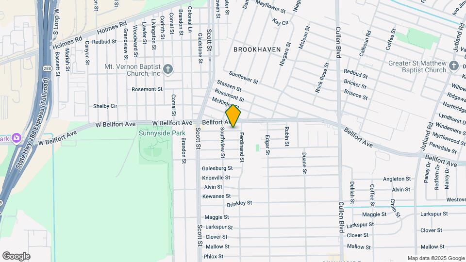 4216 Sterling St Map and Location Details