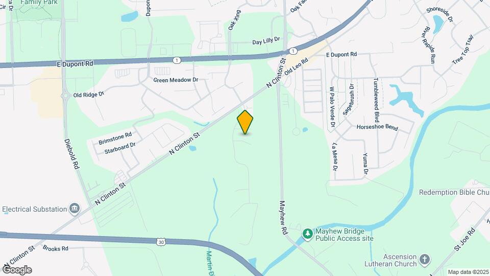 5205 Pigeon Creek Ct Map and Location Details