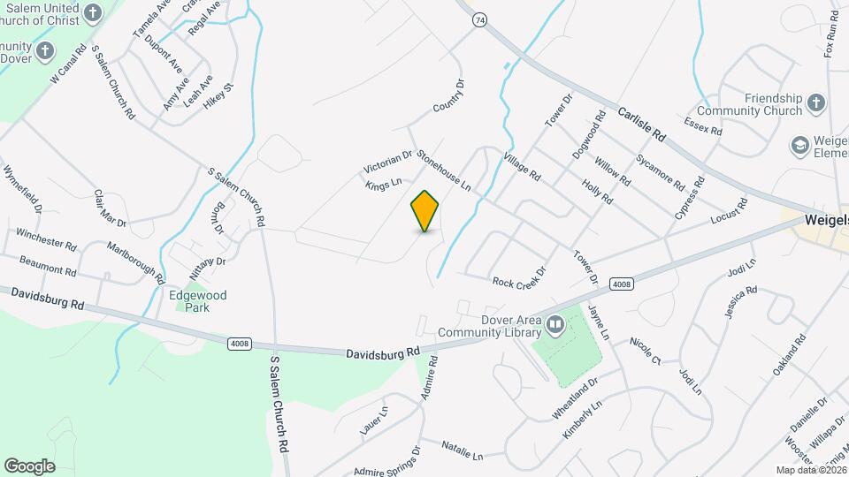 3712 Castle Dr Map and Location Details