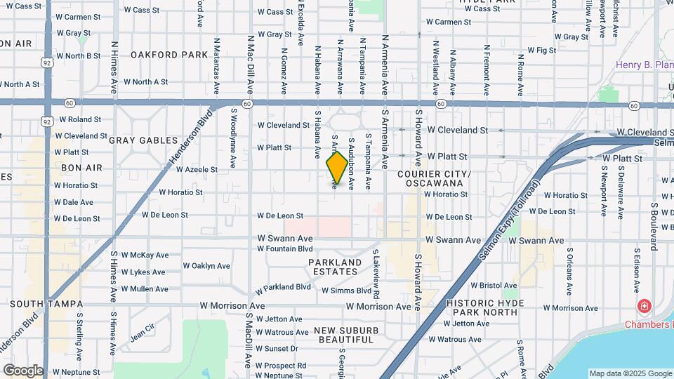 2619 W Horatio St Map and Location Details