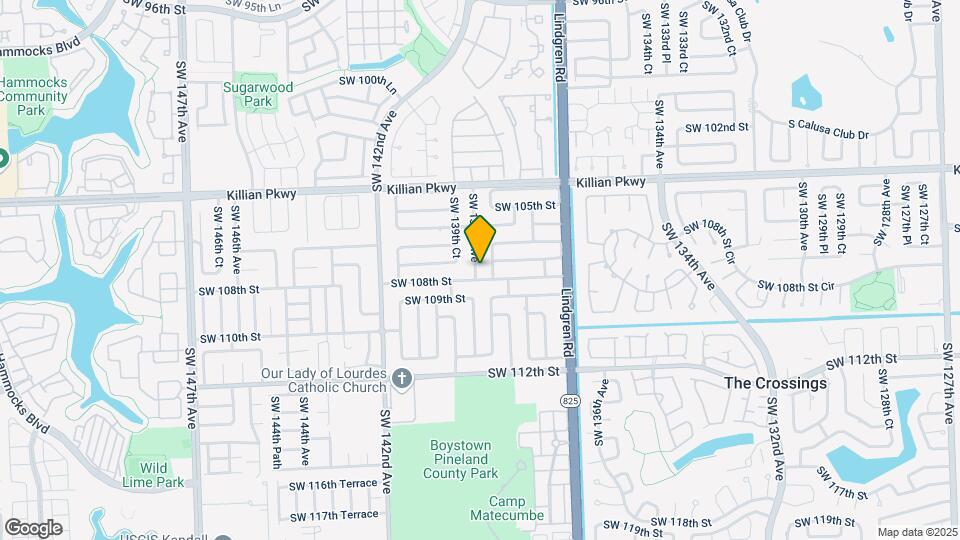 10731 SW 139th Ave Map and Location Details