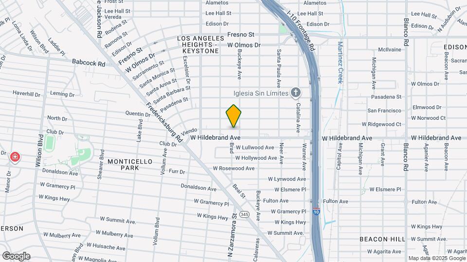 610 Viendo Map and Location Details