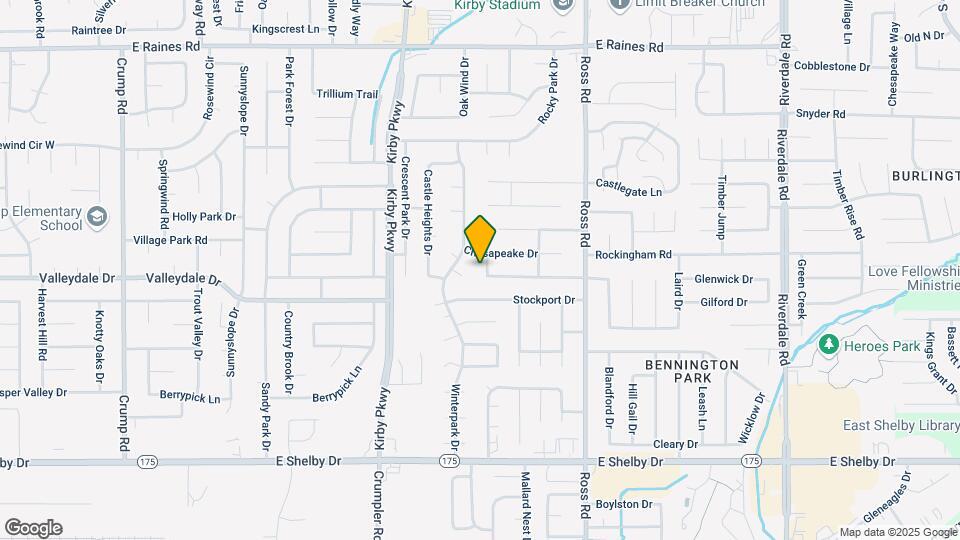 4451 Peace River Dr Map and Location Details