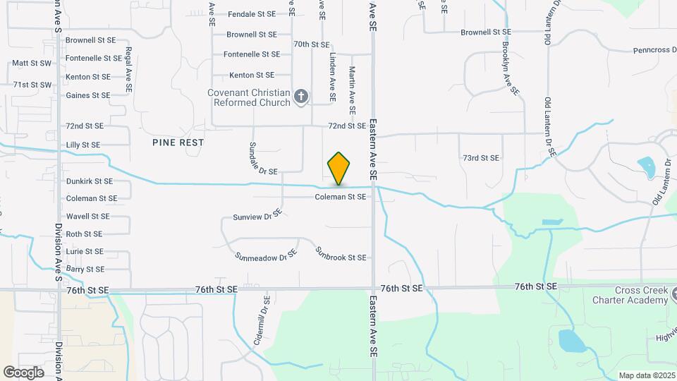 715 Coleman St SE-Unit -717 Coleman Map and Location Details