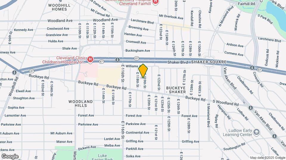 2818 E 119th St Map and Location Details