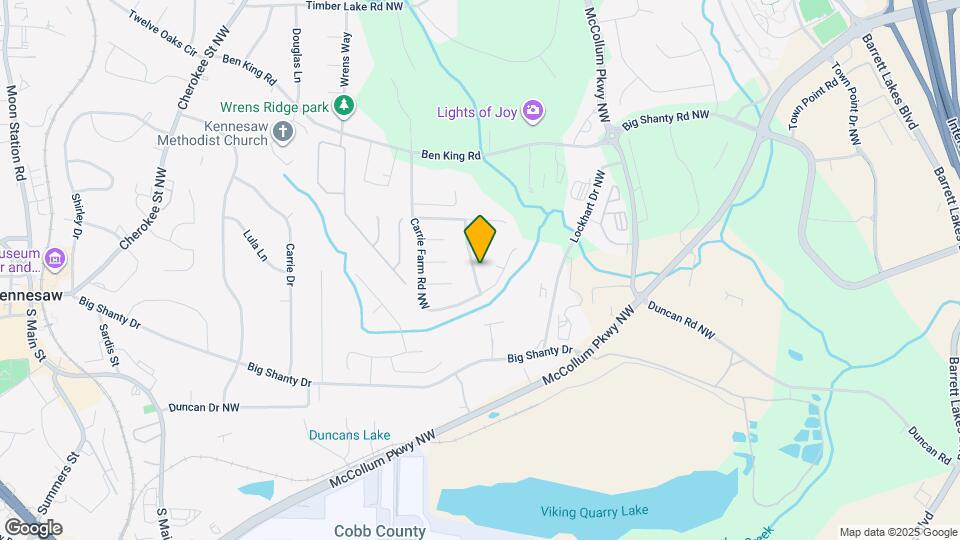 2856 Cotton Field Rd NW Map and Location Details