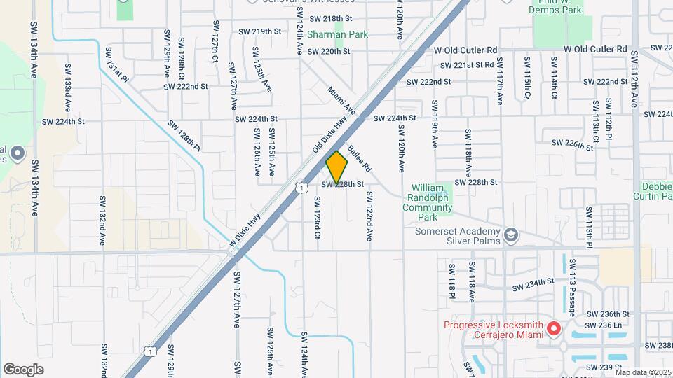 22811 SW 123rd Ave Map and Location Details