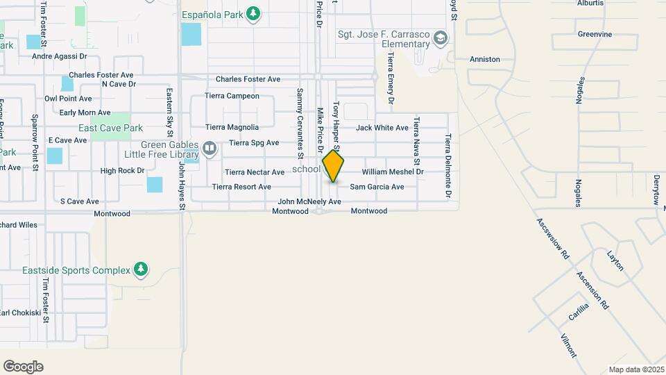 2217 Tony Harper St Map and Location Details
