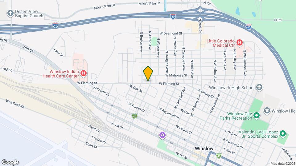 1004 W Fleming St Map and Location Details