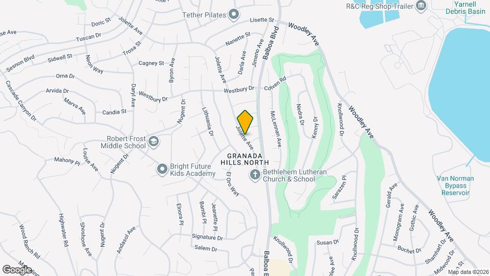 12360 Jolette Ave Map and Location Details