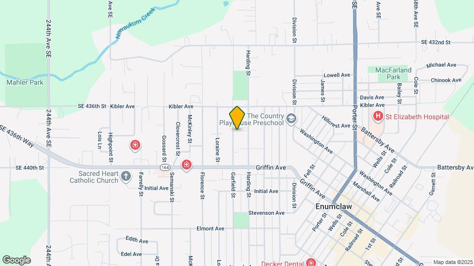 1865 Garfield St Map and Location Details